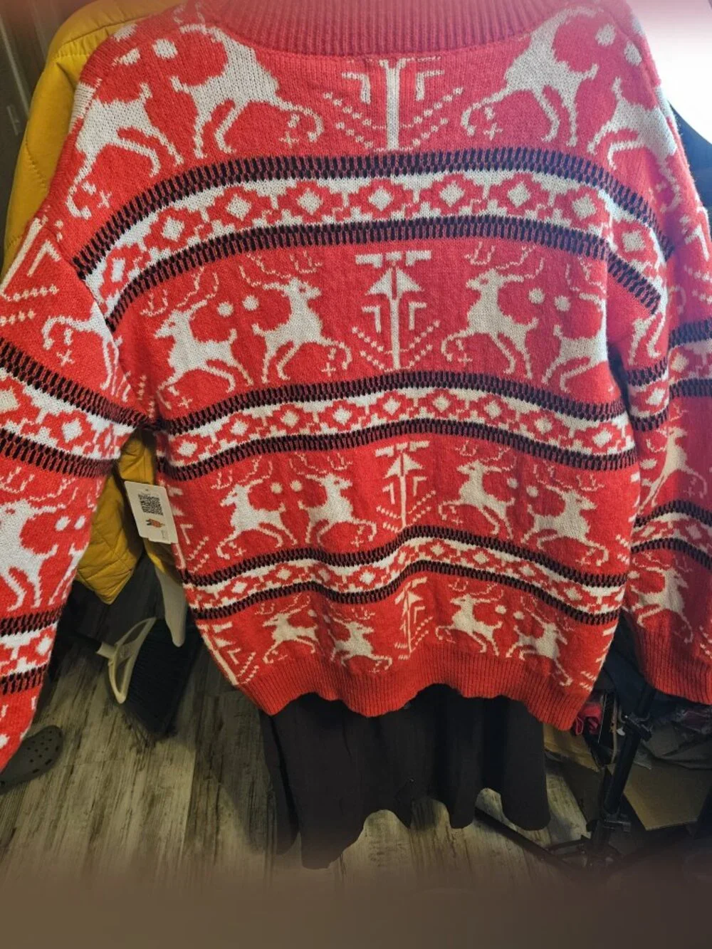 NWT Christmas Sweater Bundle Set of 3 Reindeer Fair Isle Zip Up Crewneck Sz S